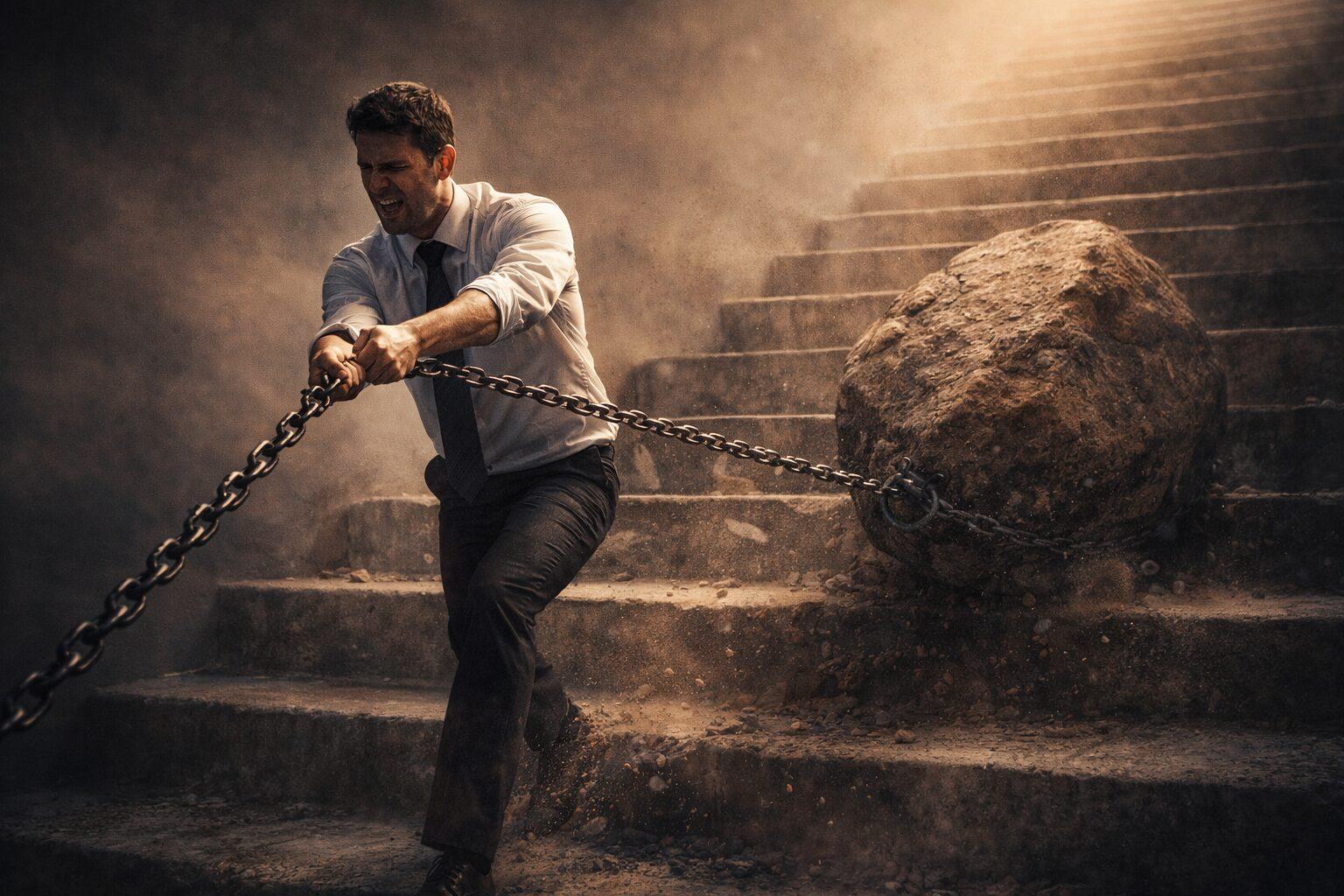 Quando sua carreira evolui menos do que seu esforço