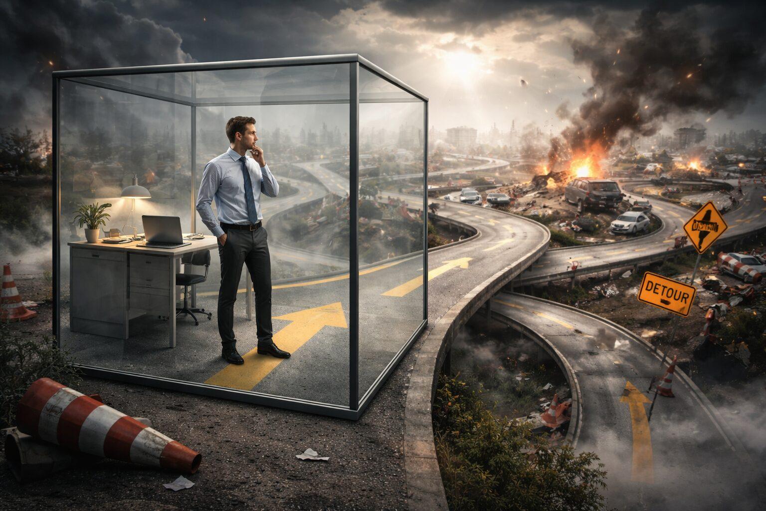 O comportamento profissional que parece prudente, mas trava oportunidades