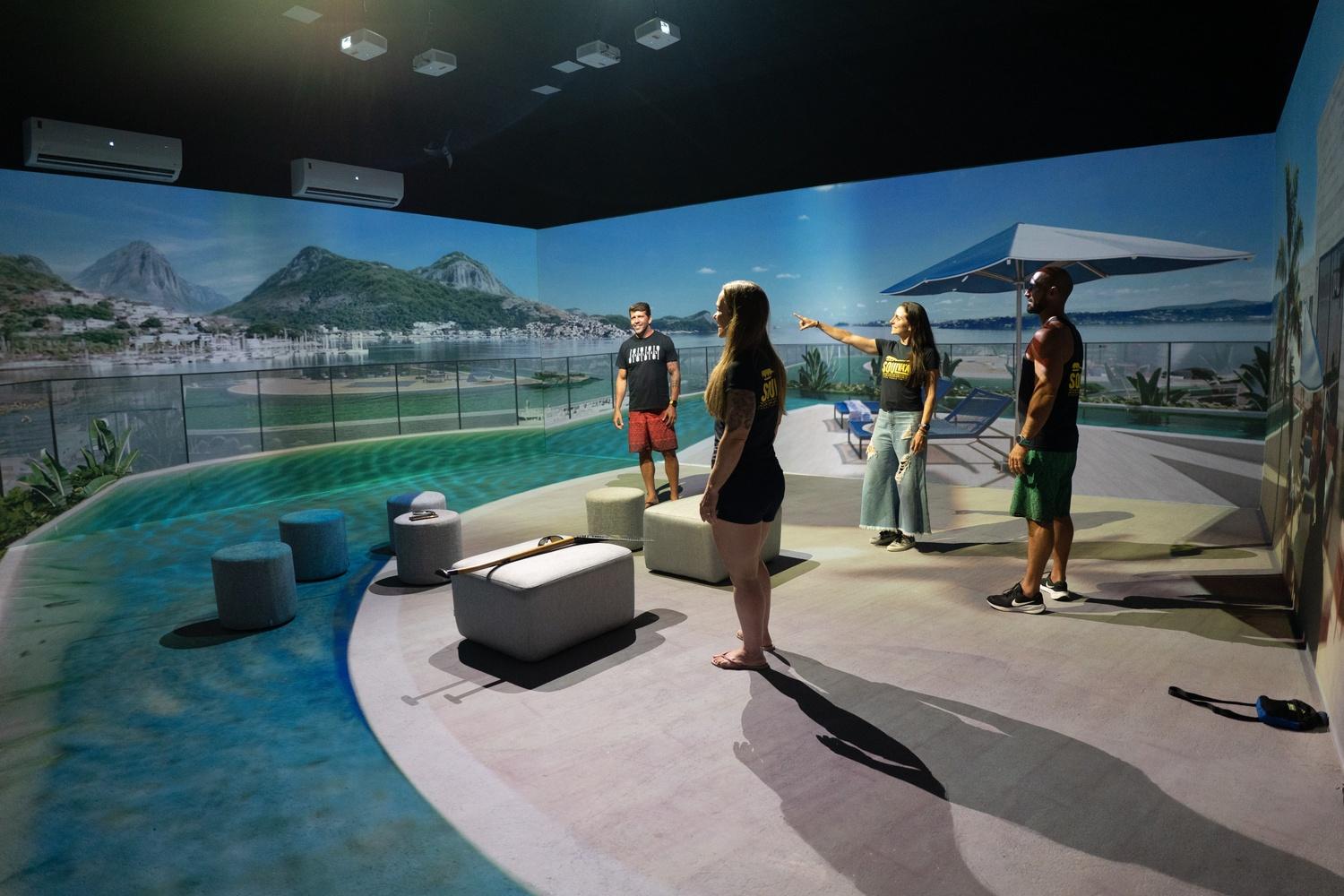 Habitare cria ambiente imersivo para cliente caminhar pelo imóvel antes da construção